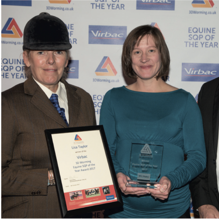 Virbac 3D Worming Equine SQP of the year award